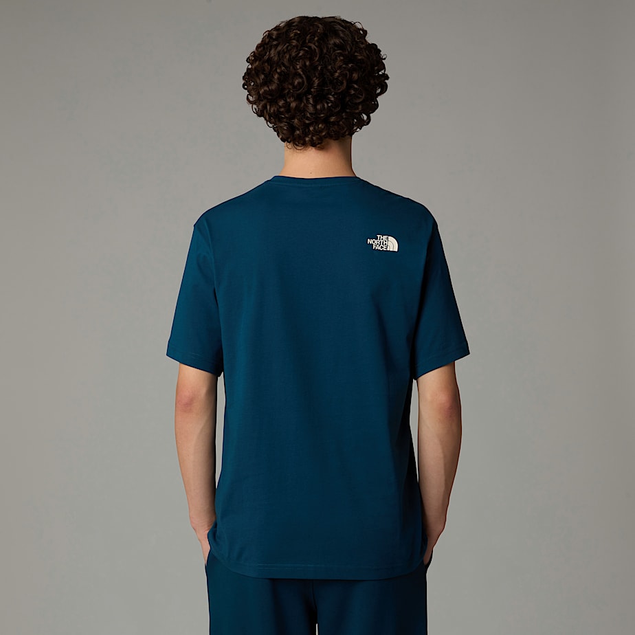 Camiseta The North Face Varsity Graphic Hombre Azul Marino | NF0A73K4O