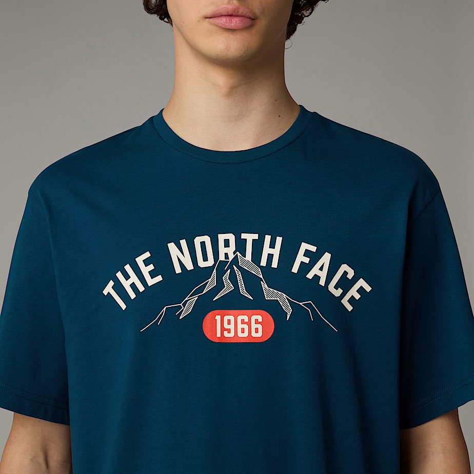 Camiseta The North Face Varsity Graphic Hombre Azul Marino | NF0A73K4O