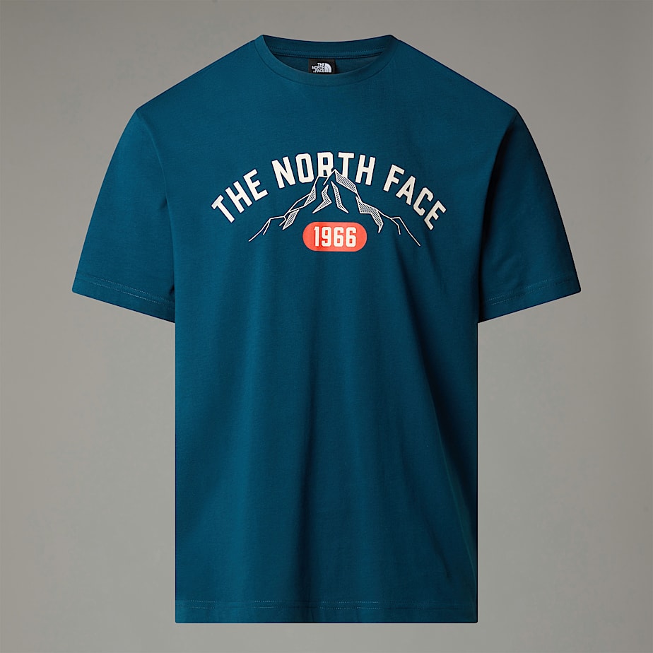 Camiseta The North Face Varsity Graphic Hombre Azul Marino | NF0A73K4O