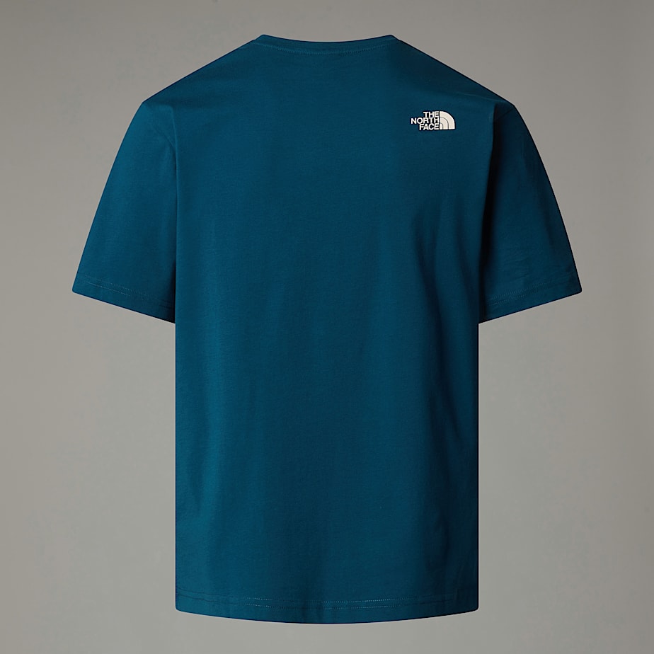 Camiseta The North Face Varsity Graphic Hombre Azul Marino | NF0A73K4O