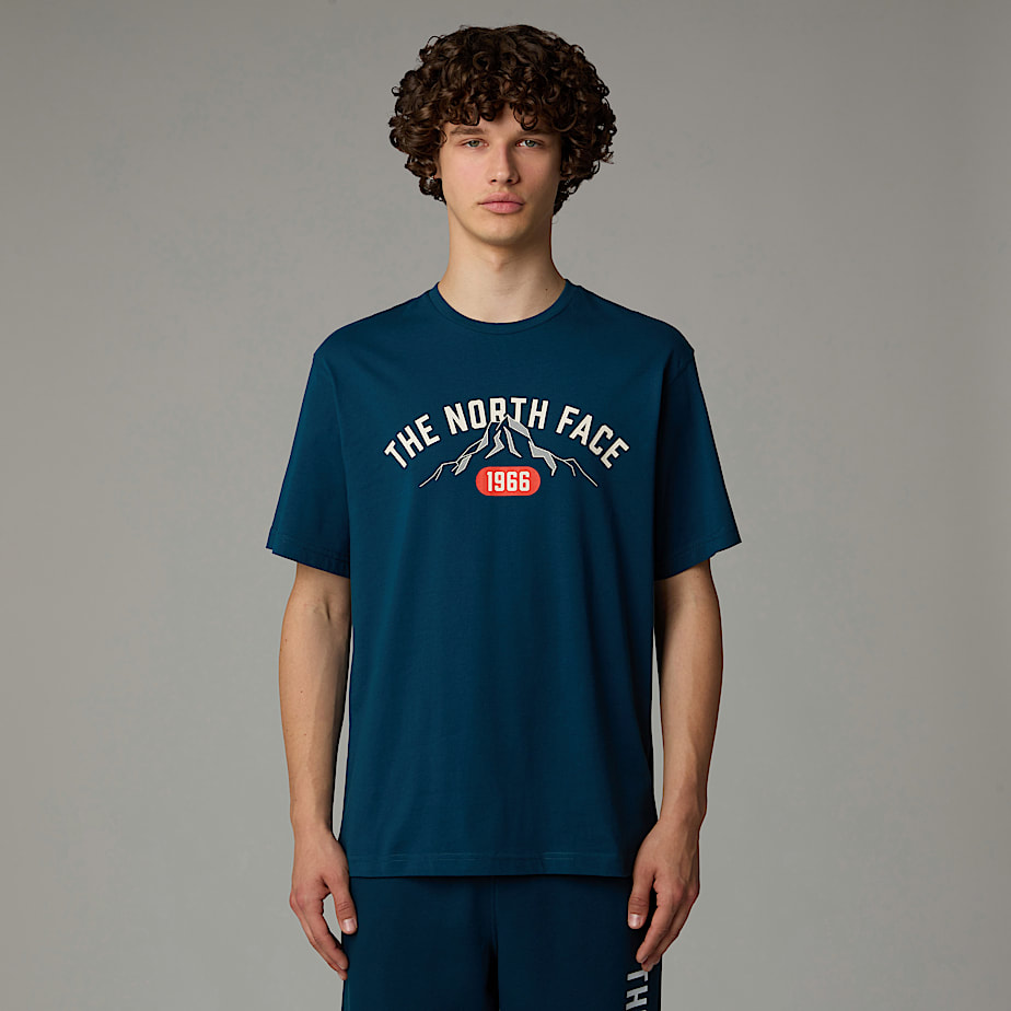 Camiseta The North Face Varsity Graphic Hombre Azul Marino | NF0A73K4O