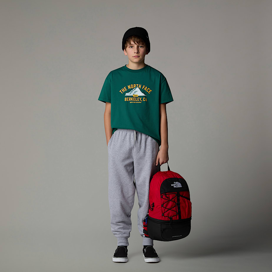 Camiseta The North Face Varsity Graphic Oversized Niños Verdes | NF0A04Q2A
