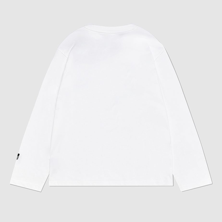 Camiseta The North Face X CDG Icon Long-Sleeve Mujer Blancos | NF0A65L4R