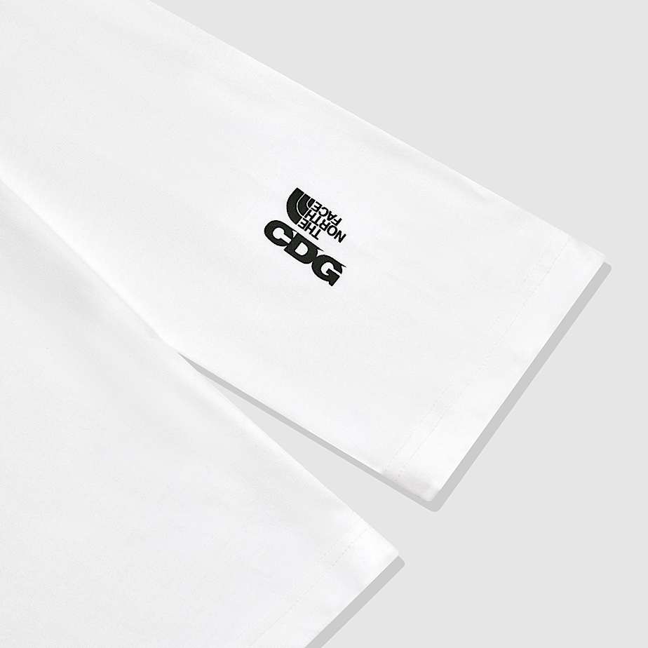 Camiseta The North Face X CDG Icon Long-Sleeve Mujer Blancos | NF0A65L4R