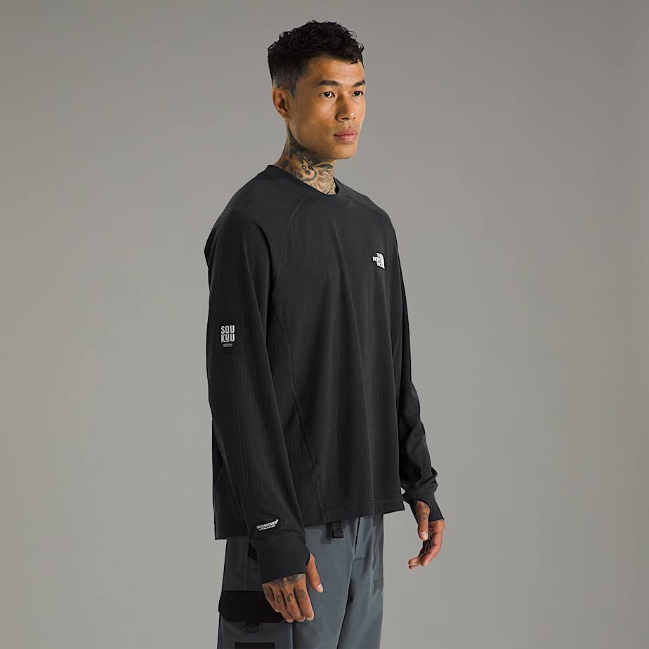 Camiseta The North Face X UNDERCOVER SOUKUU Trail Run DotKnit Hombre Negros | NF0A18O6A