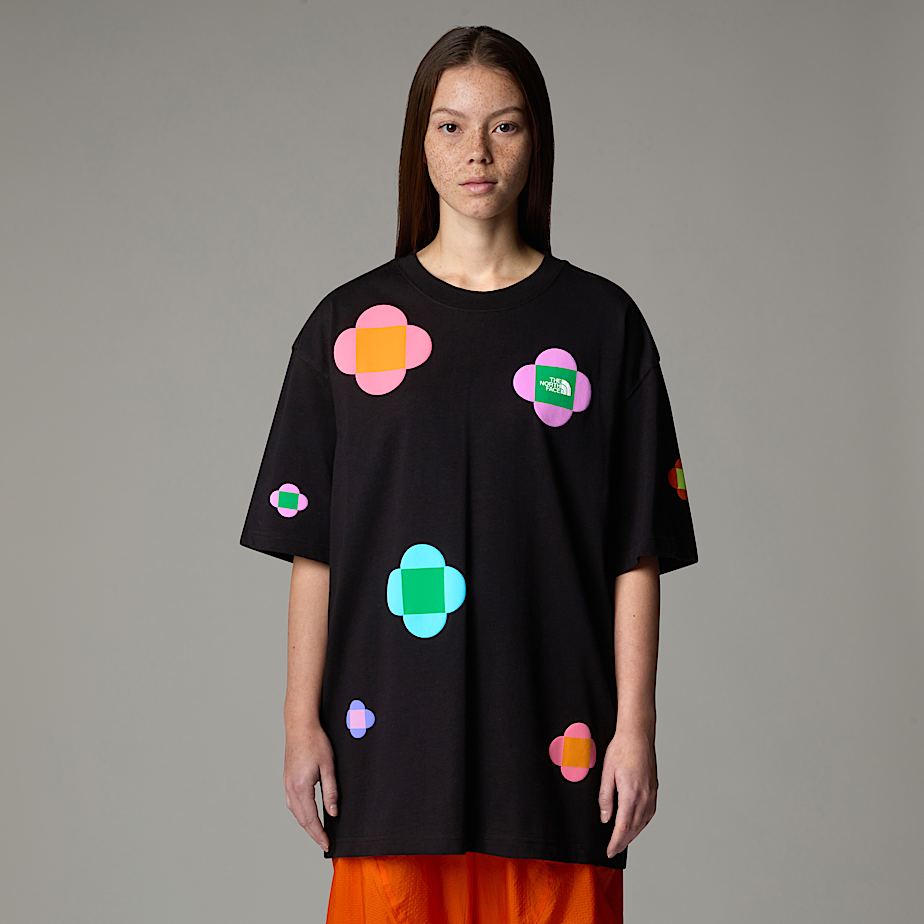 Camiseta The North Face X Yinka Ilori Let's Blossom Together Mujer Negros | NF0A75P6M