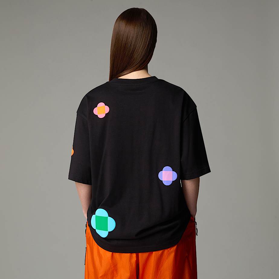 Camiseta The North Face X Yinka Ilori Let's Blossom Together Mujer Negros | NF0A75P6M