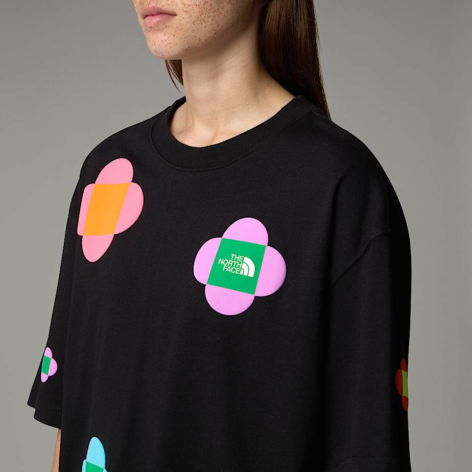 Camiseta The North Face X Yinka Ilori Let's Blossom Together Mujer Negros | NF0A75P6M