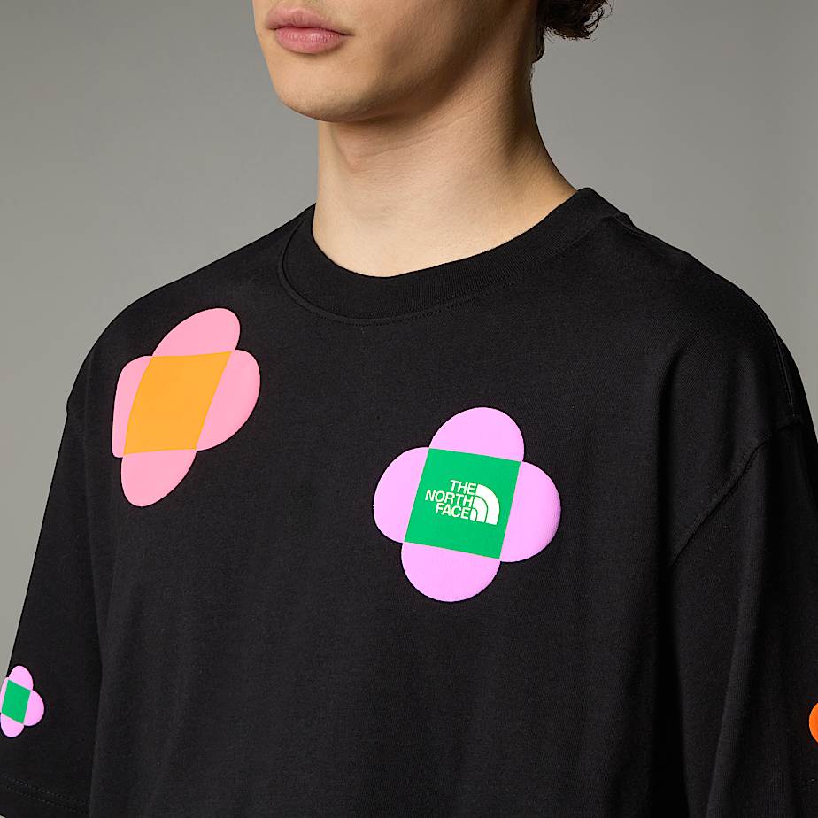Camiseta The North Face X Yinka Ilori Let's Blossom Together Mujer Negros | NF0A75P6M