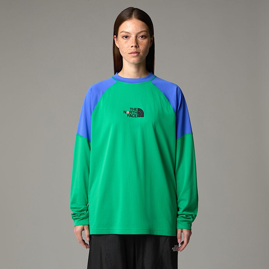 Camiseta The North Face X Yinka Ilori Long-Sleeve Tech Hombre Verdes | NF0A63V8P