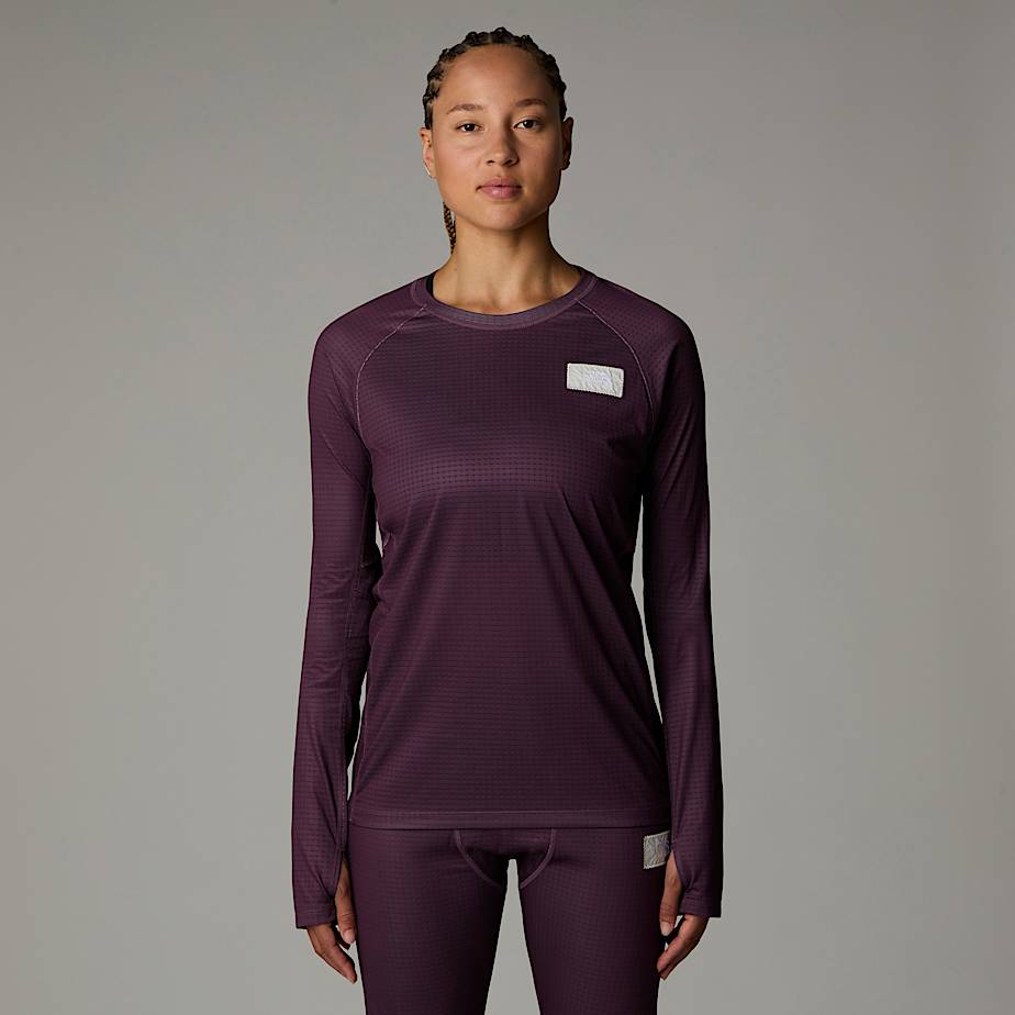 Camiseta Térmica The North Face A68-a Circular DotKnit Mujer Morados | NF0A81W8B