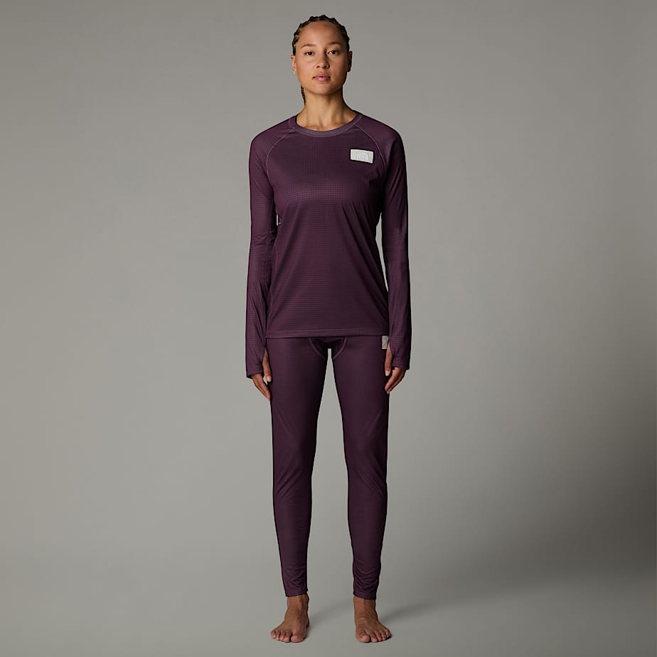 Camiseta Térmica The North Face A68-a Circular DotKnit Mujer Morados | NF0A81W8B