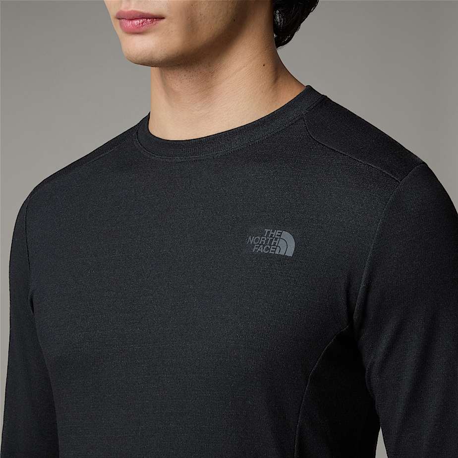 Camiseta Térmica The North Face Easy Long-Sleeve Hombre Negros | NF0A76I6T