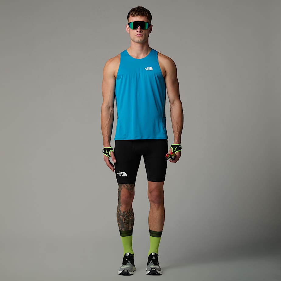 Camiseta sin Manga The North Face Summit High Trail Run Hombre Azules | NF0A76L1Z