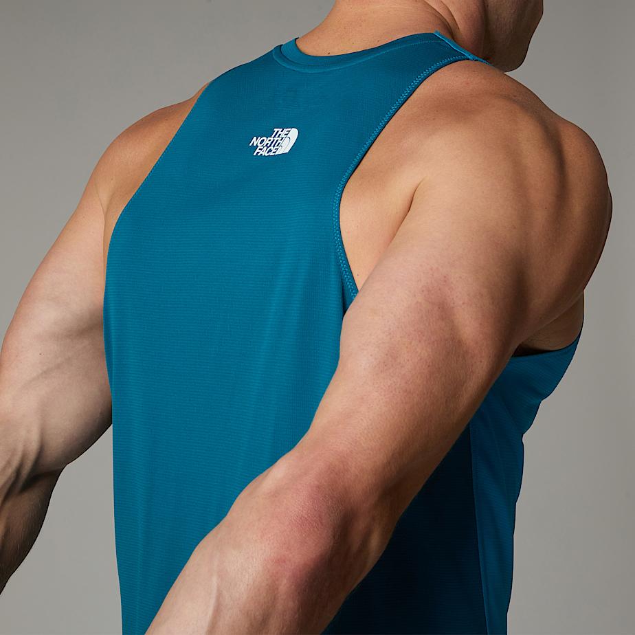 Camiseta sin Manga The North Face Summit High Trail Run Hombre Azules | NF0A76L1Z