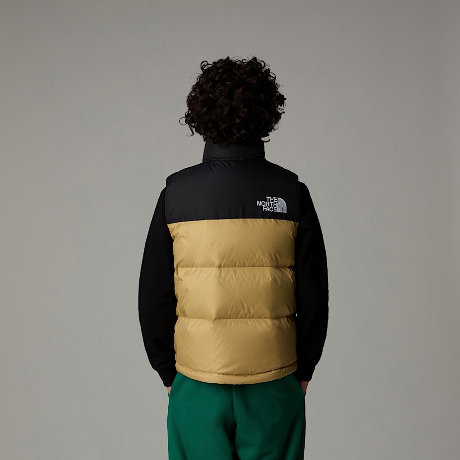 Chaleco The North Face 1996 Retro Nuptse Niños Kaki | NF0A07Q6P