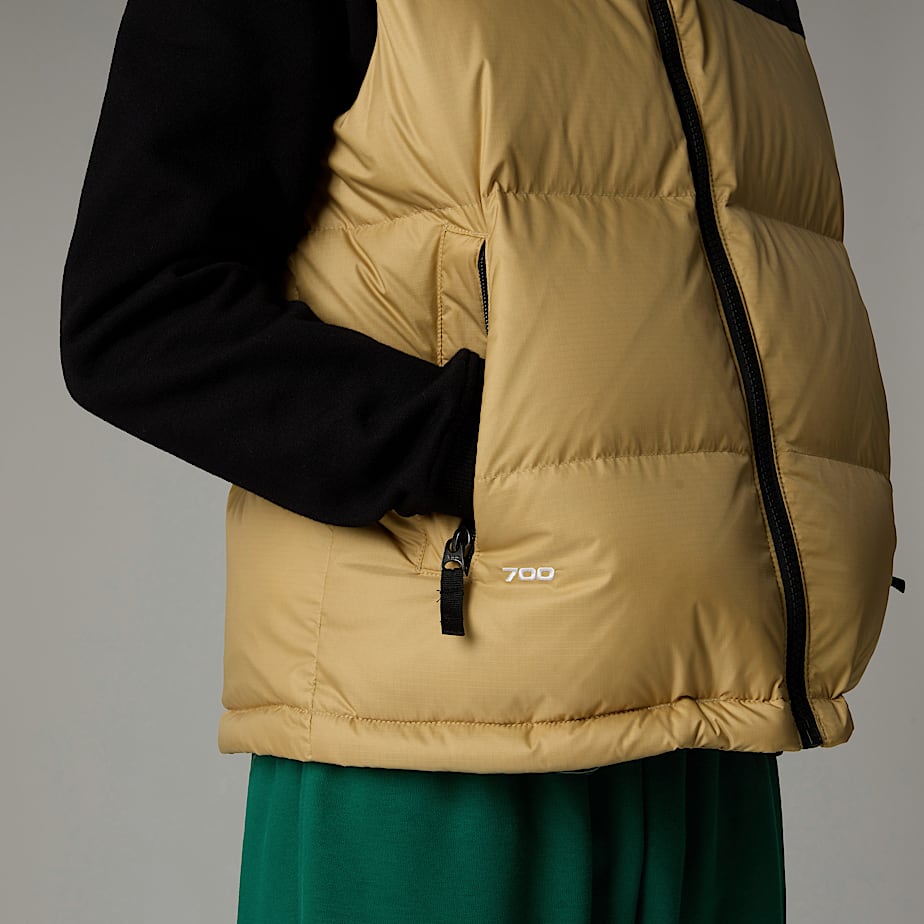 Chaleco The North Face 1996 Retro Nuptse Niños Kaki | NF0A07Q6P