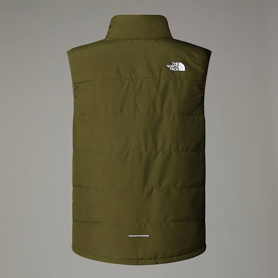 Chaleco The North Face Reactor Insulated Niños Verde Oliva | NF0A10G9K