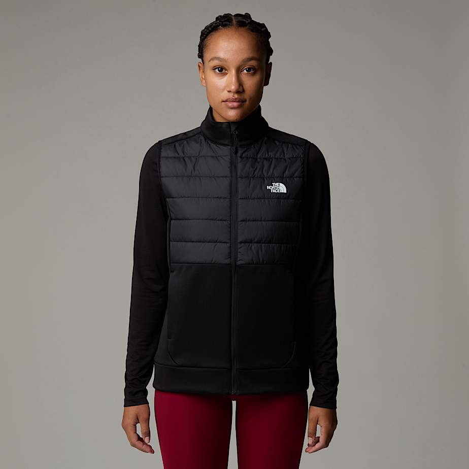 Chaleco The North Face Reaxion Hybrid Mujer Negros | NF0A88U1Q