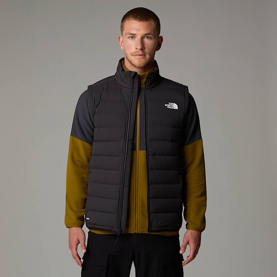 Chaleco de Plumas The North Face Belleview Stretch Hombre Negros | NF0A76S7G