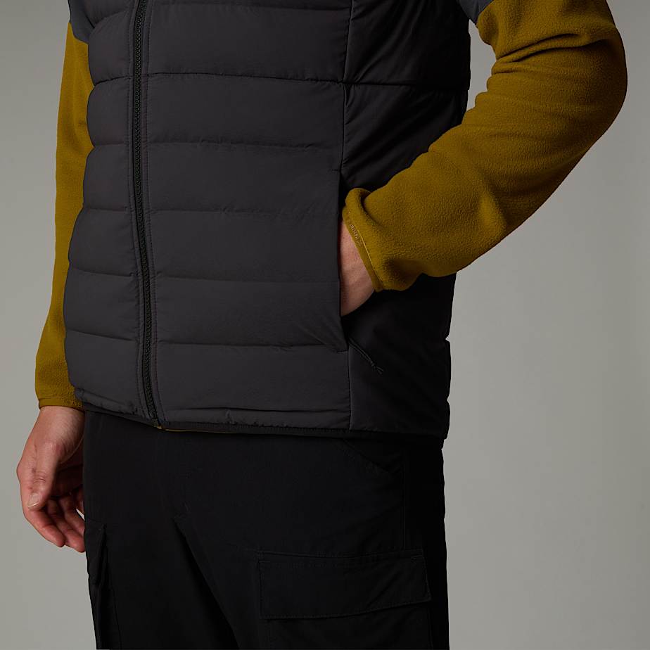 Chaleco de Plumas The North Face Belleview Stretch Hombre Negros | NF0A76S7G