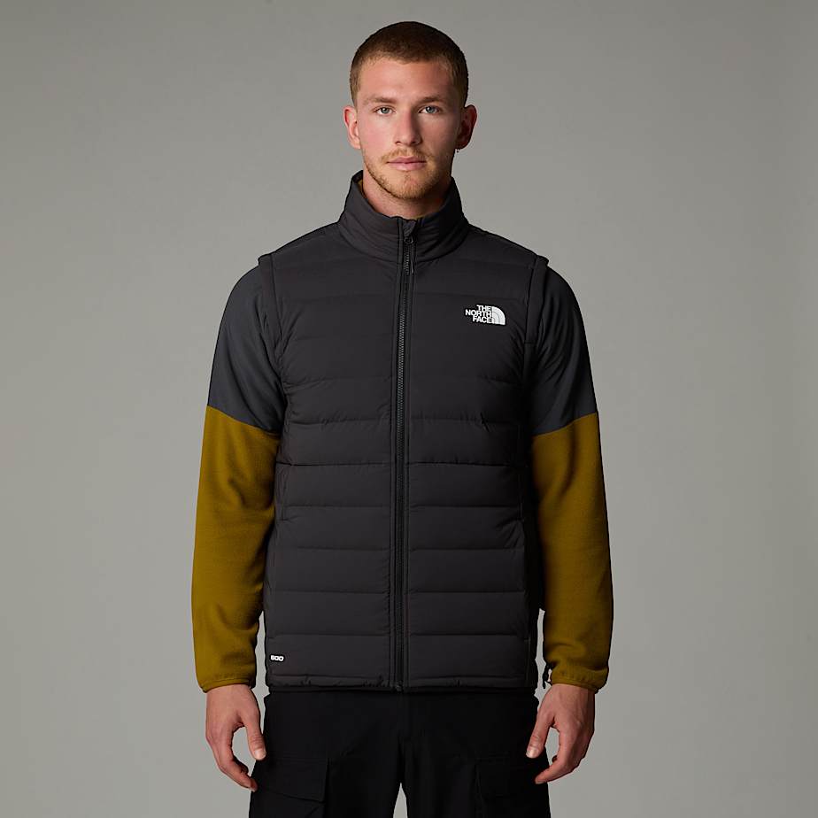 Chaleco de Plumas The North Face Belleview Stretch Hombre Negros | NF0A76S7G