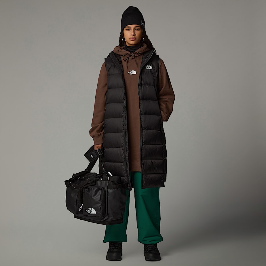 Chaleco de Plumas The North Face Hyalite Long Mujer Negros | NF0A30I3R
