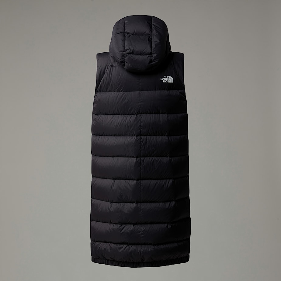 Chaleco de Plumas The North Face Hyalite Long Mujer Negros | NF0A30I3R