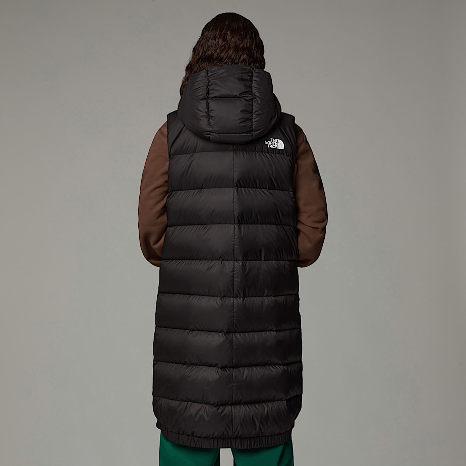 Chaleco de Plumas The North Face Hyalite Long Mujer Negros | NF0A30I3R
