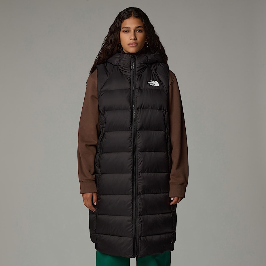 Chaleco de Plumas The North Face Hyalite Long Mujer Negros | NF0A30I3R