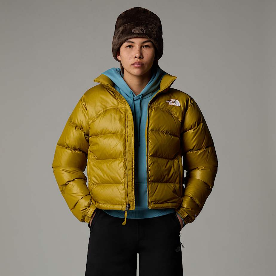 Chamarras The North Face 2000 Retro Nuptse Mujer Verde Oliva | NF0A27Z6S