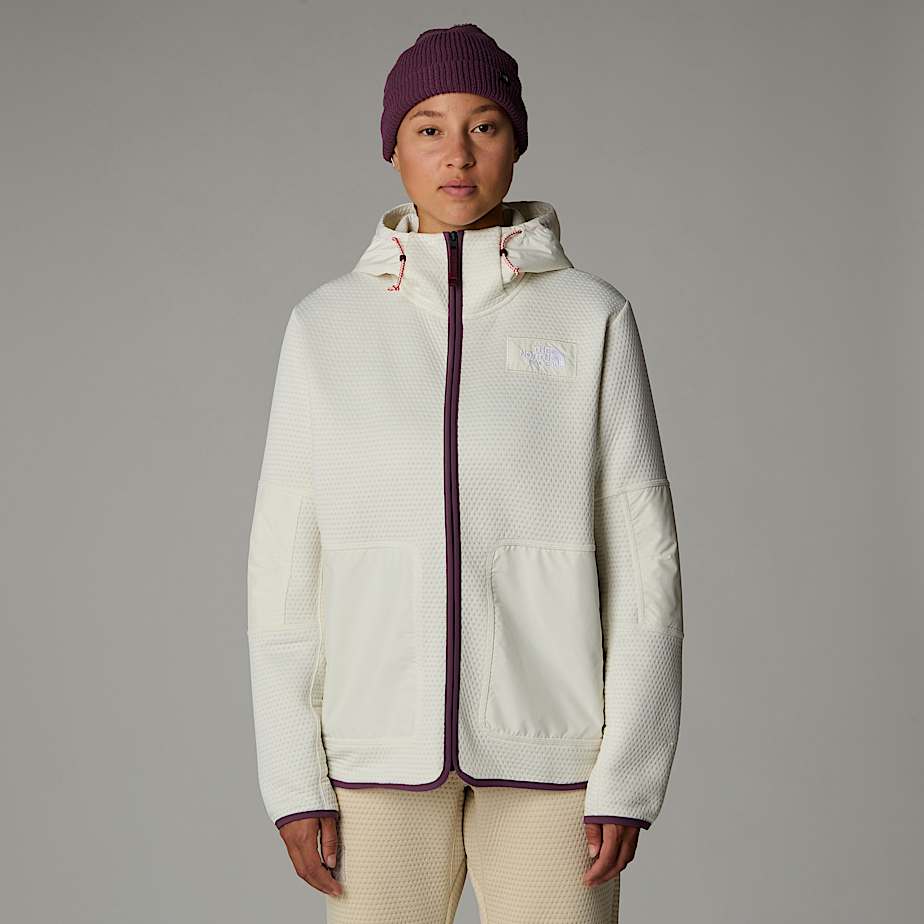 Chamarras The North Face A68-a DotKnit Thermal Hooded Hombre Blancos | NF0A39A0Z