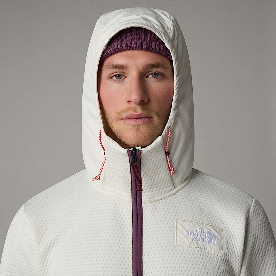 Chamarras The North Face A68-a DotKnit Thermal Hooded Hombre Blancos | NF0A39A0Z