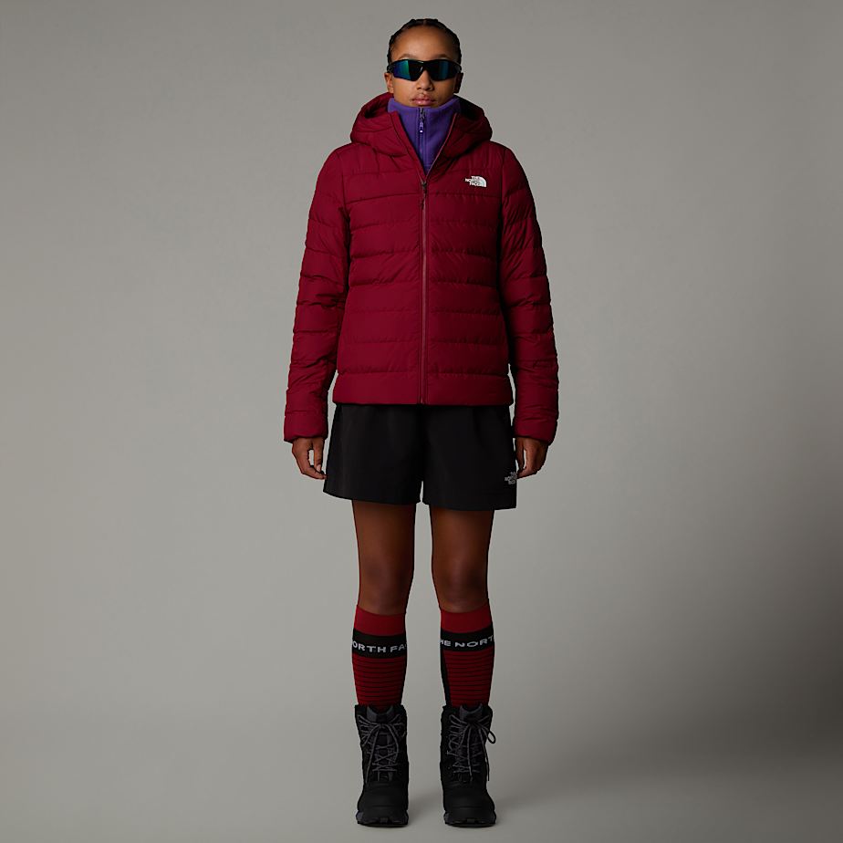 Chamarras The North Face Aconcagua III Hooded Mujer Rojos | NF0A39L1J