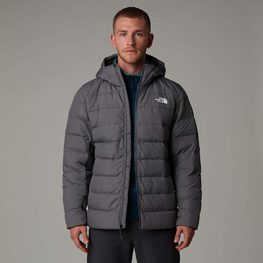 Chamarras The North Face Aconcagua III Hooded Hombre Grises | NF0A93C5Y