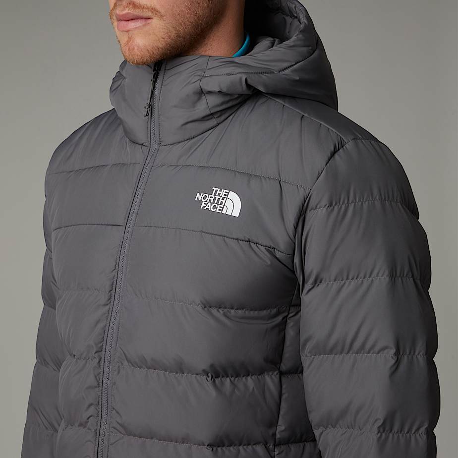 Chamarras The North Face Aconcagua III Hooded Hombre Grises | NF0A93C5Y
