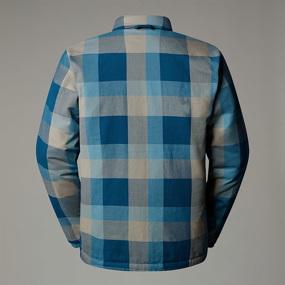 Chamarras The North Face Afterburner Insulated Flannel Hombre Azul Marino | NF0A36W1P