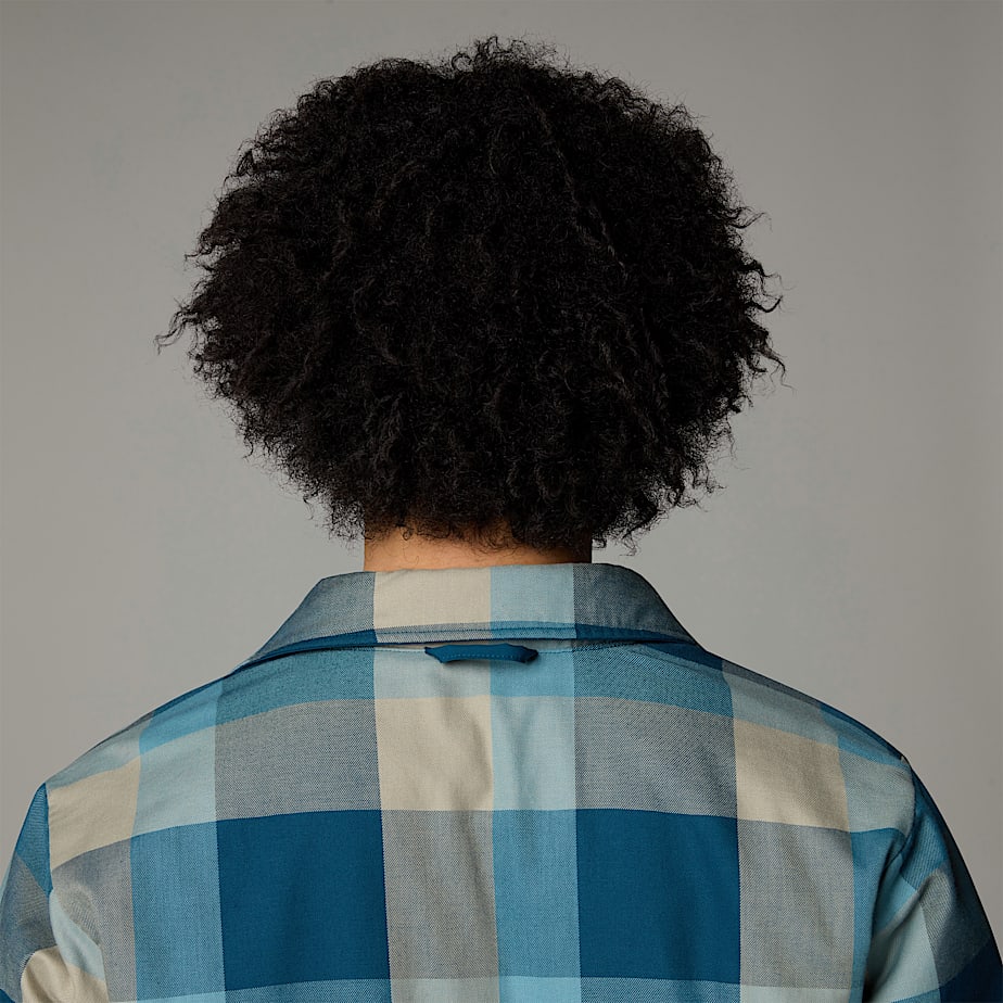 Chamarras The North Face Afterburner Insulated Flannel Hombre Azul Marino | NF0A36W1P