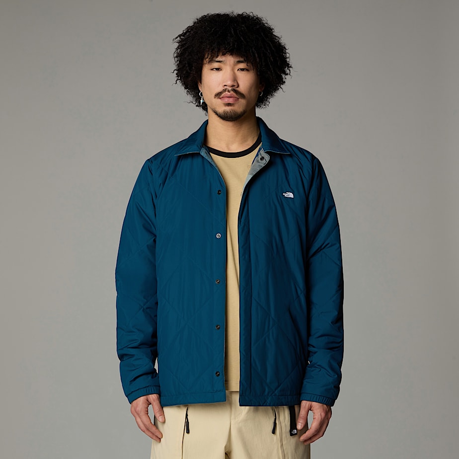 Chamarras The North Face Afterburner Insulated Flannel Hombre Azul Marino | NF0A36W1P