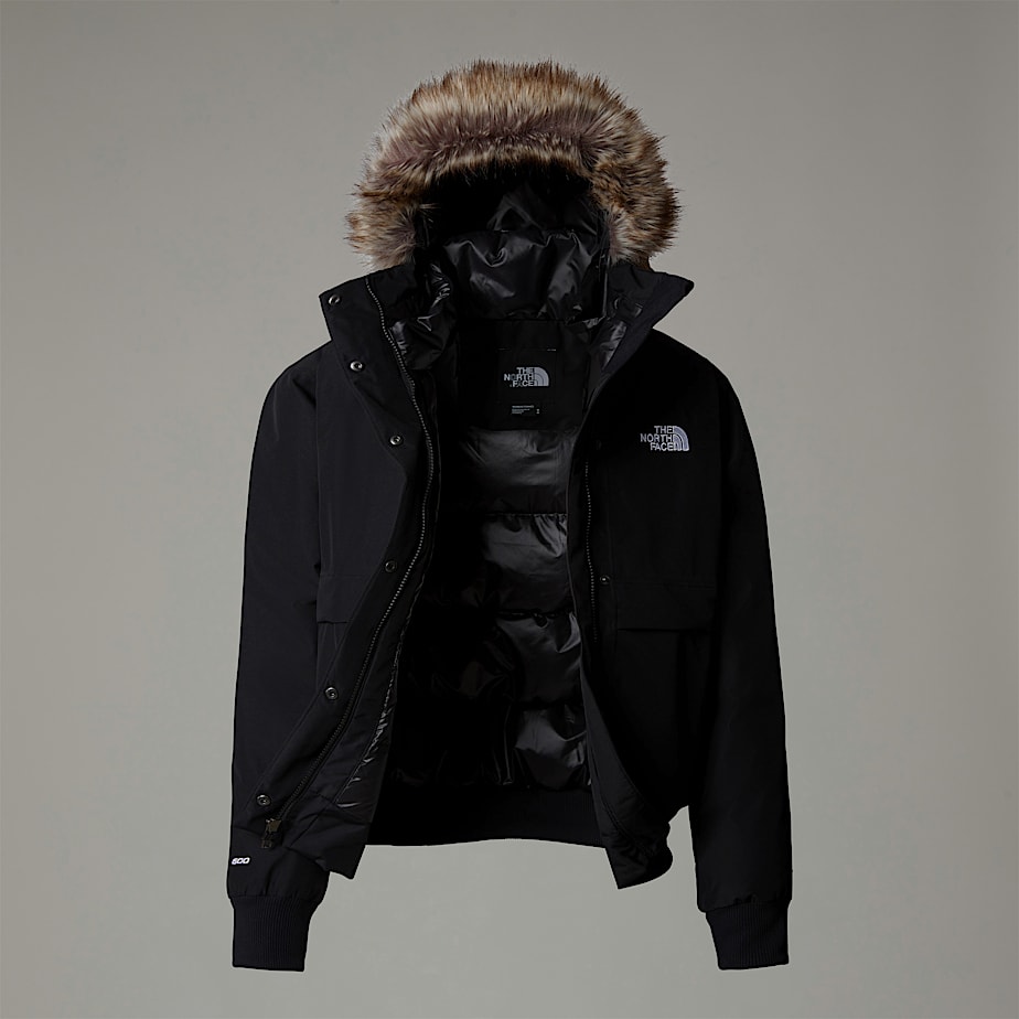 Chamarras The North Face Arctic Bomber Mujer Negros | NF0A66S4O