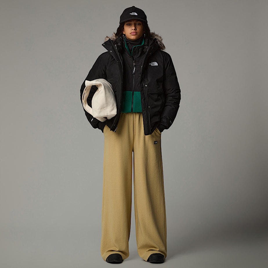 Chamarras The North Face Arctic Bomber Mujer Negros | NF0A66S4O