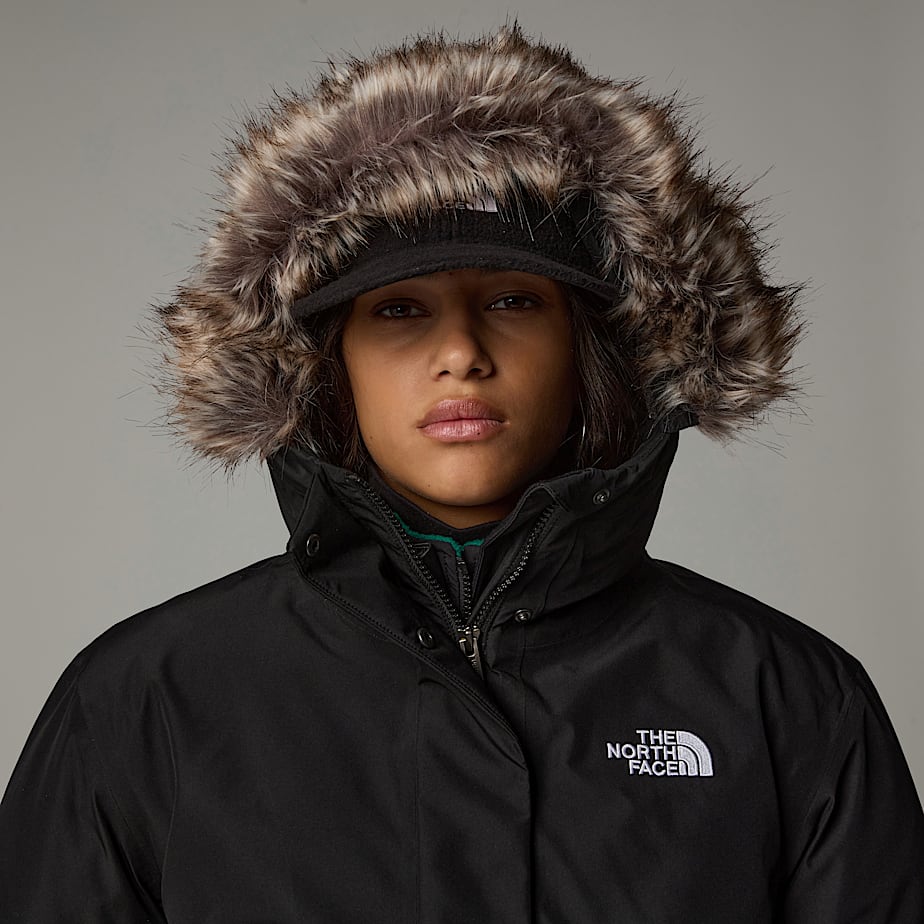 Chamarras The North Face Arctic Bomber Mujer Negros | NF0A66S4O