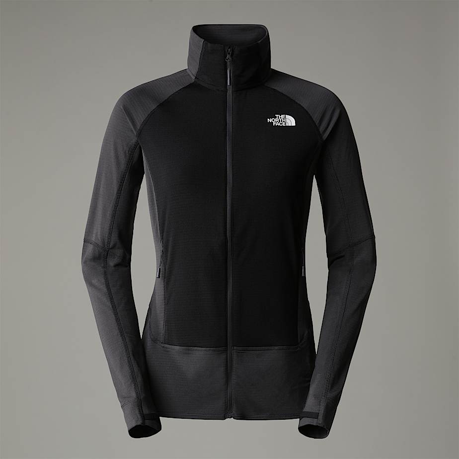 Chamarras The North Face Bolt Polartec® Power Grid™ Mujer Grises | NF0A59A0N