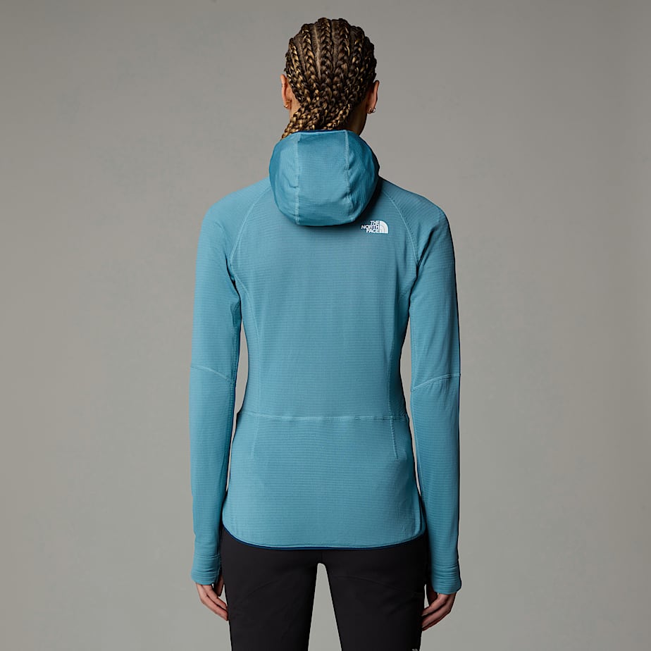 Chamarras The North Face Bolt Polartec® Power Grid™ Hooded Mujer Azules | NF0A68N2T