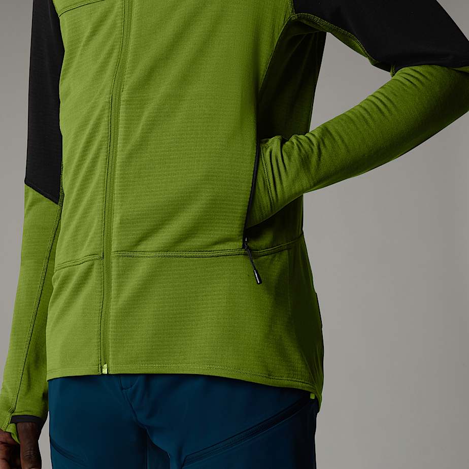 Chamarras The North Face Bolt Polartec® Power Grid™ Hombre Verdes | NF0A36T0X