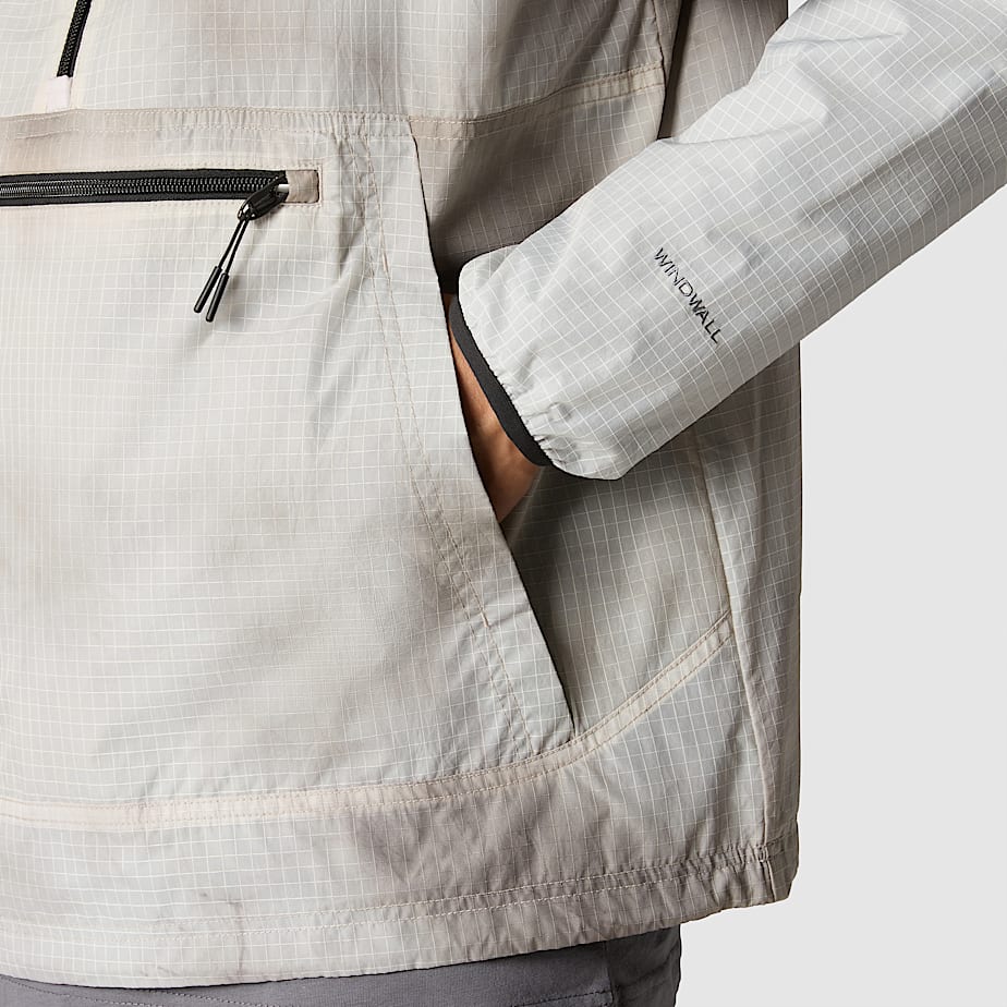 Chamarras The North Face Botanic Dye Wind Hombre Grises | NF0A62R0S