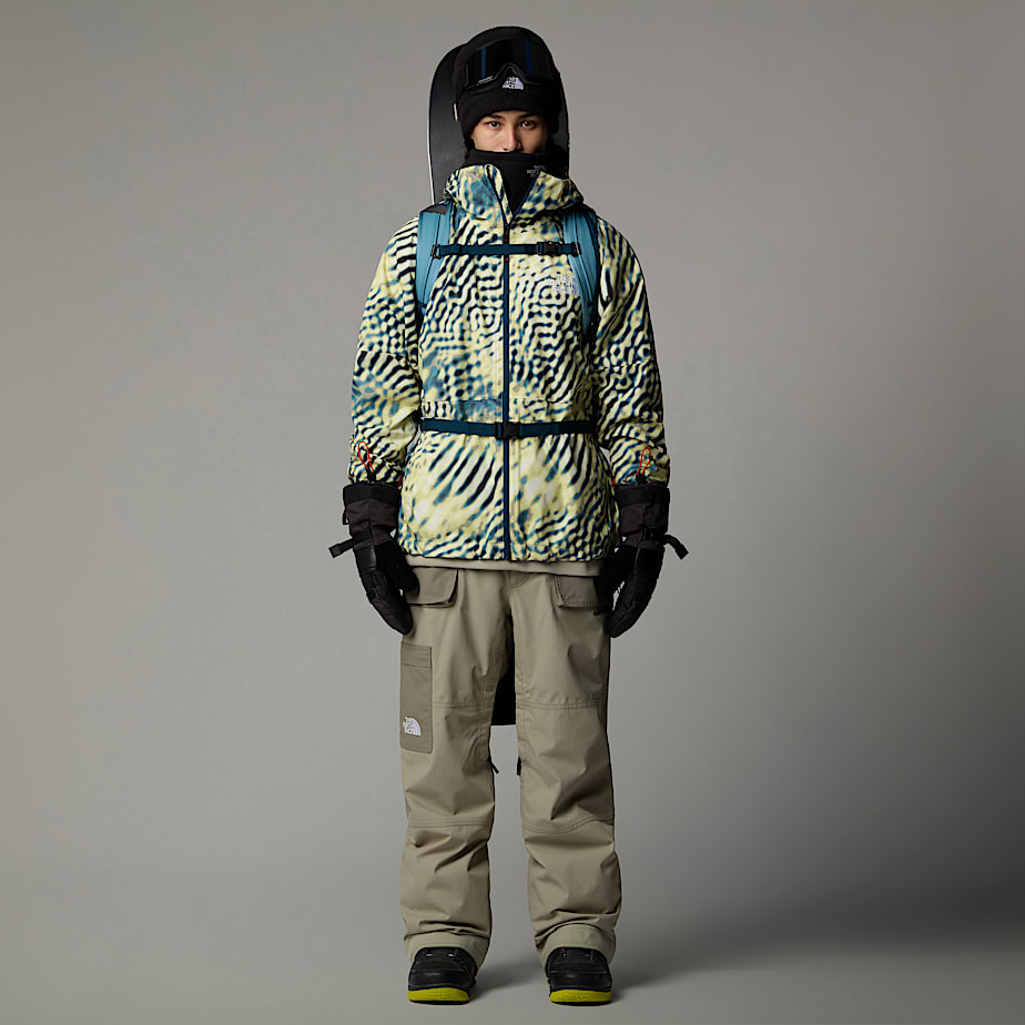 Chamarras The North Face Build Up Hombre Amarillos | NF0A48K1J