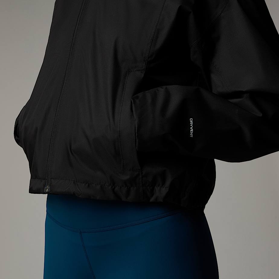 Chamarras The North Face Cropped Quest Mujer Negros | NF0A23I1T