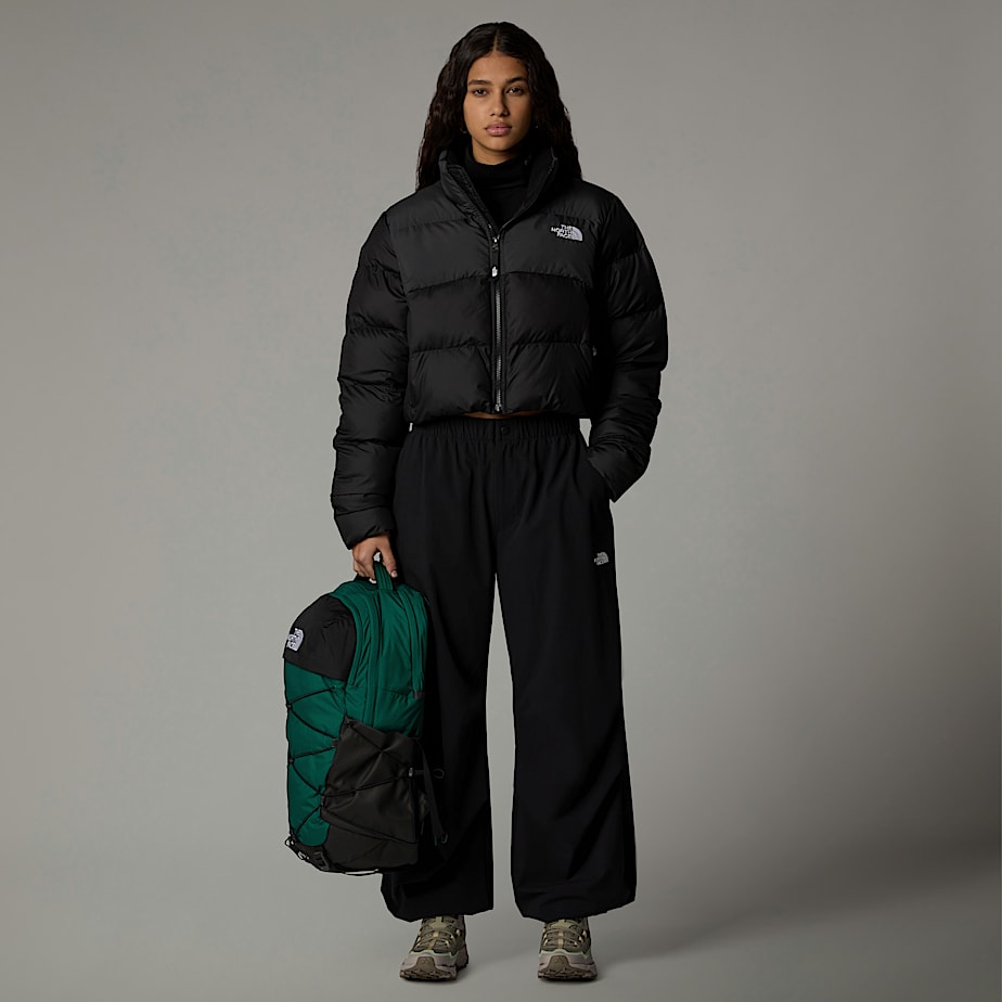 Chamarras The North Face Cropped Saikuru Mujer Negros | NF0A06A9O