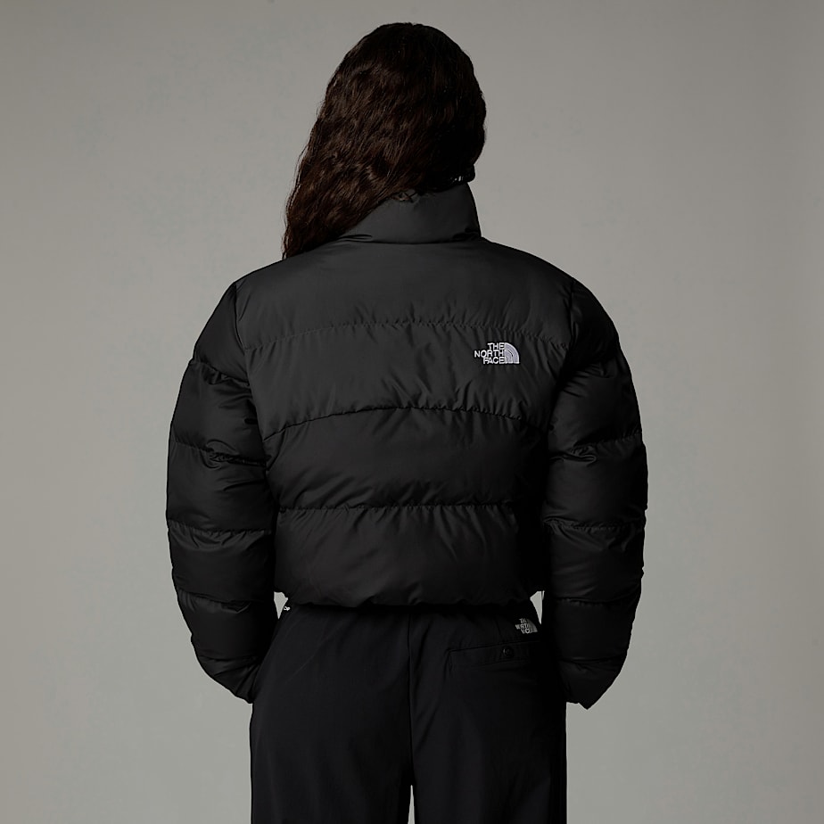 Chamarras The North Face Cropped Saikuru Mujer Negros | NF0A06A9O